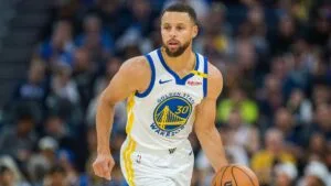 Steph Curry of the Golden State Warriors