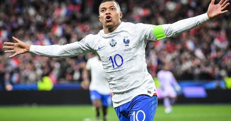 Watch: Kylian Mbappe sits down Dutch defender during Euro 2024 qualifier