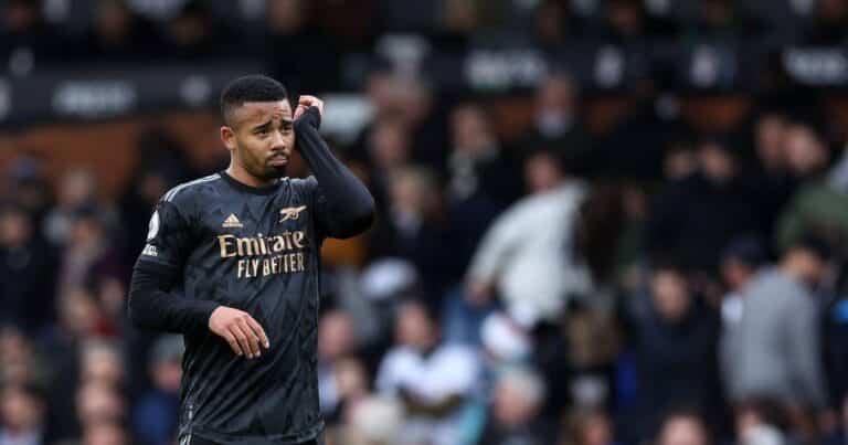 Arsenal striker Gabriel Jesus speaks out following ‘bottle’ accusations