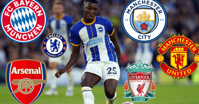 Three clubs set for summer transfer war over Moises Caicedo despite midfielder signing new contract with Brighton