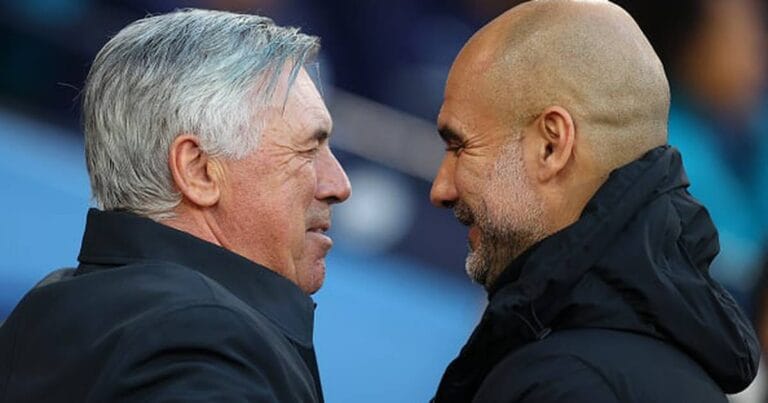 What is Pep Guardiola’s record against Real Madrid?