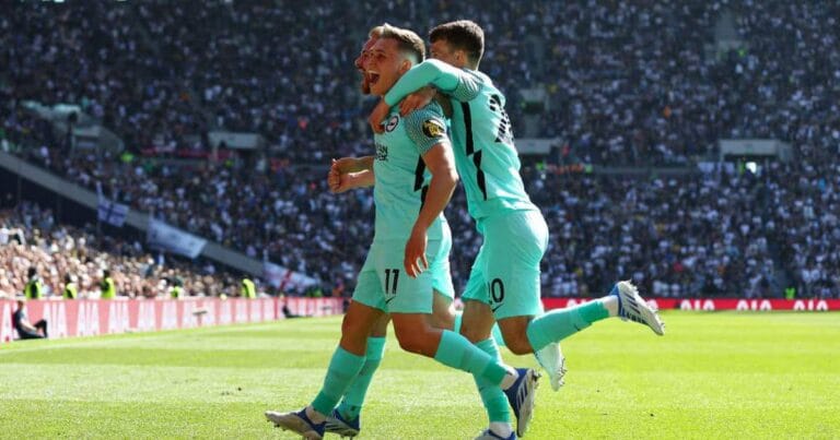 One man excels as Trossard sinks Spurs: Tottenham vs Brighton Player Ratings