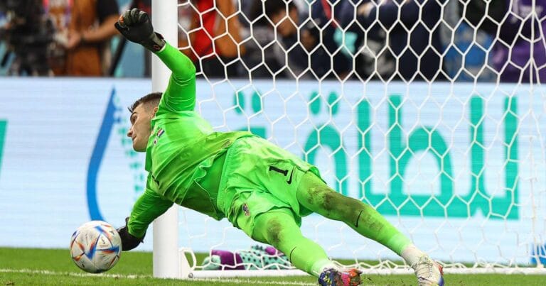 2022 World Cup | Dominik Livaković equals World Cup record during penalty shootout win against Brazil