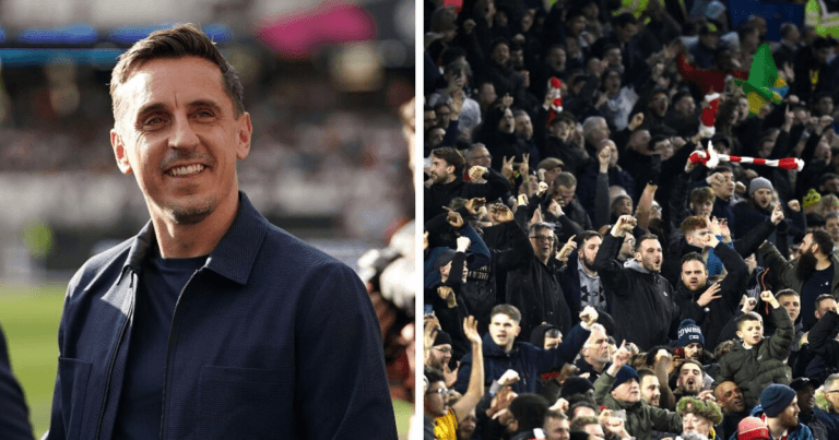 Gary Neville risks Arsenal fan’s wrath with latest Chelsea claim
