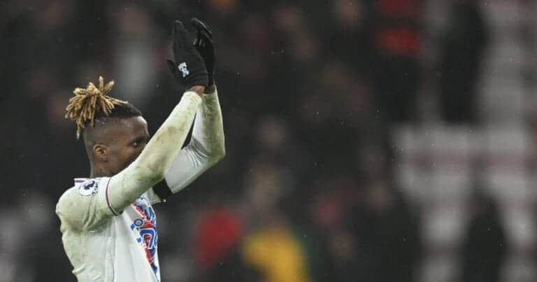 Crystal Palace boss Vieira provides Wilfried Zaha injury & future updates
