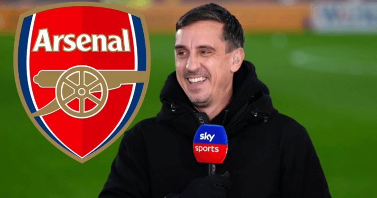 Gary Neville makes claim that Arsenal fans will love