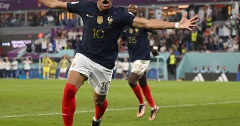 2022 World Cup | Kylian Mbappé sets multiple goal markers as France progress into the knockout stage with 2-1 win over Denmark