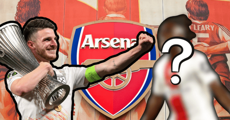 Arsenal identify the player which they want to partner Declan Rice