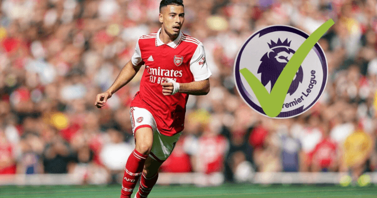 Gabriel Martinelli joined an exclusive Premier League club during Liverpool vs Arsenal