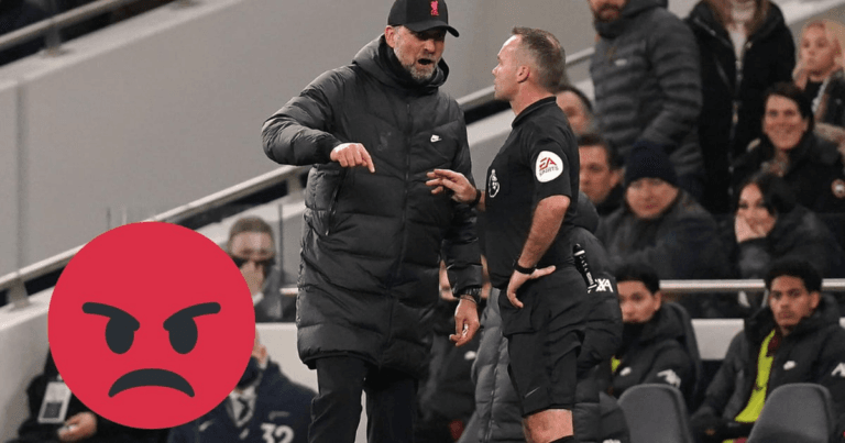 Jurgen Klopp reveals what he said to Paul Tierney following Diogo Jota’s winner