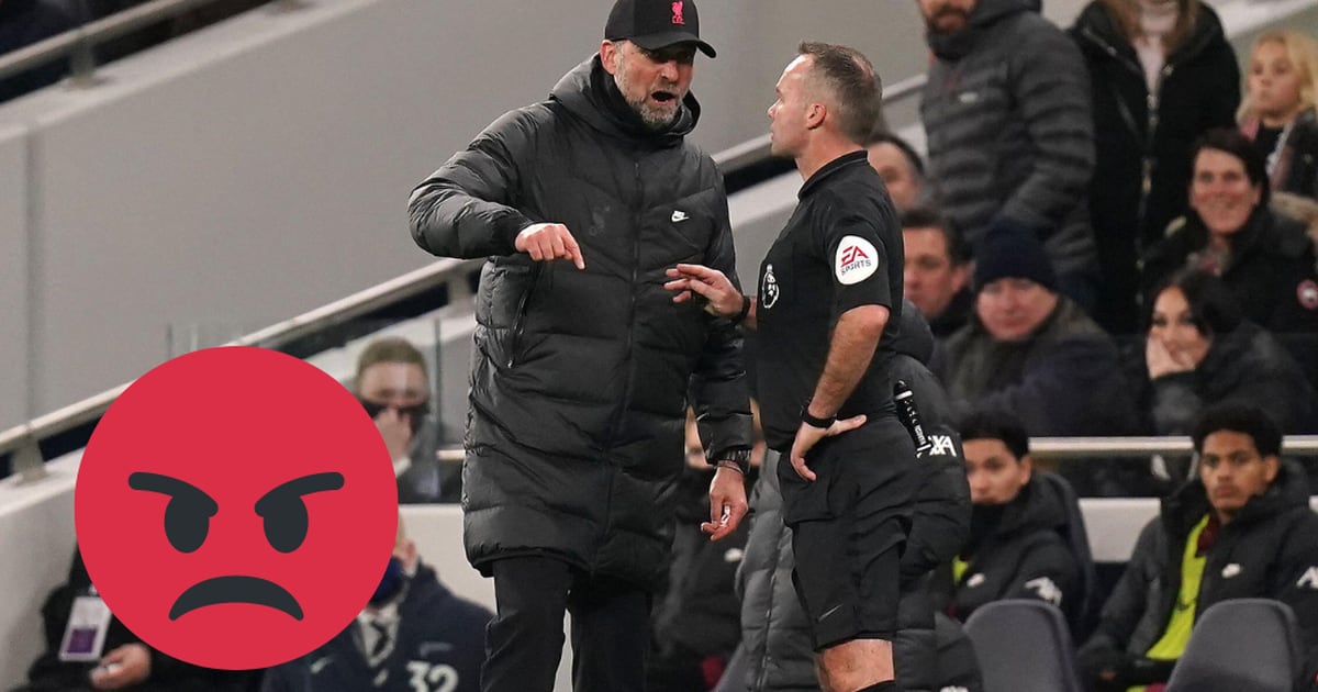 Jurgen Klopp reveals what he said to Paul Tierney following Diogo Jota’s winner