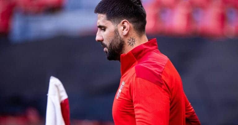 Aleksandar Mitrović continues scintillating form in 2022 over the international break with four-goals for Serbia