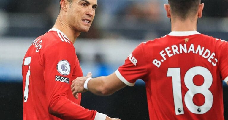 Bruno Fernandes hits back at Cristiano Ronaldo claim following Manchester Derby win