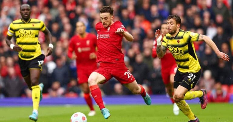 Liverpool’s Diogo Jota joins exclusive club after Watford opener