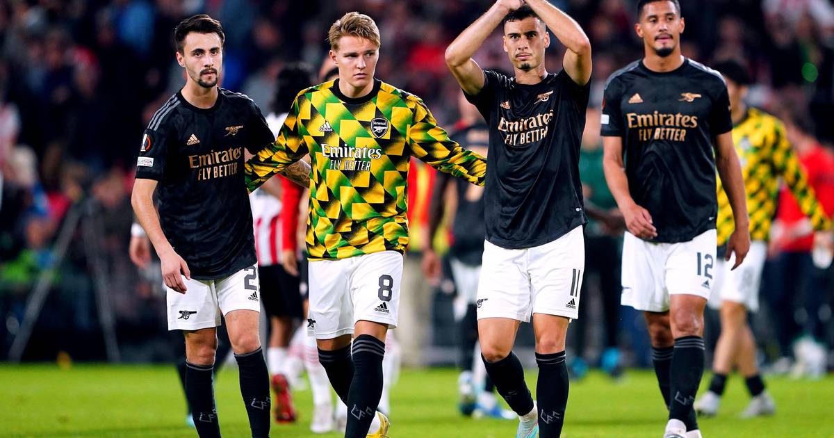Images: Arsenal’s eye-catching away kit for 2023/24 season