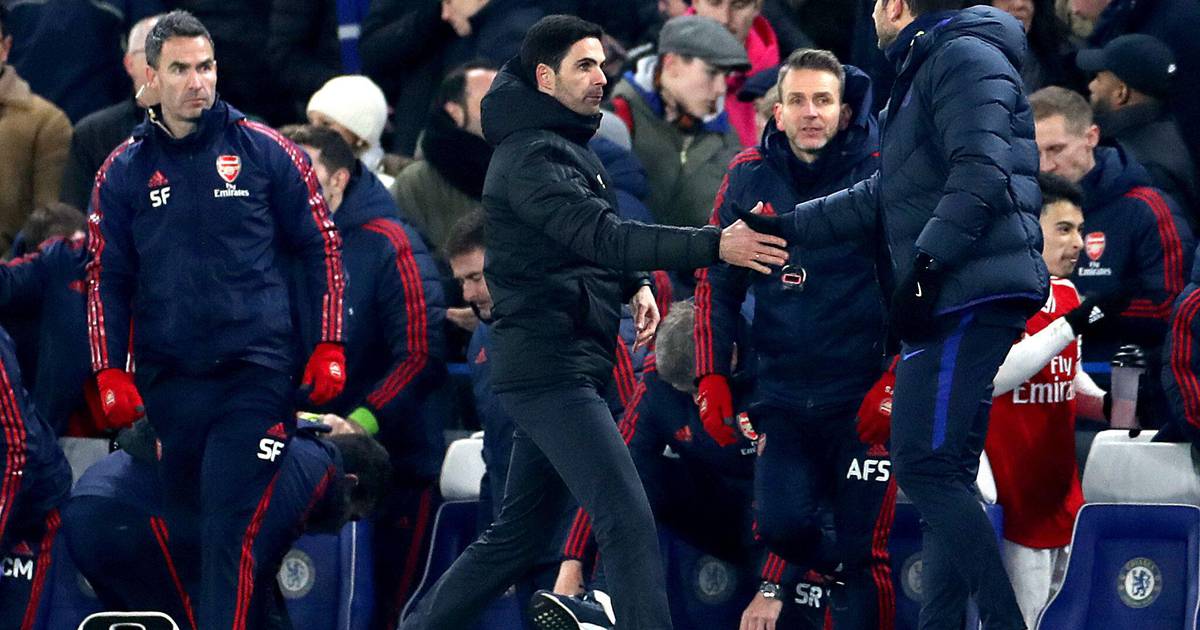 Frank Lampard suggests that Arsenal boss Mikel Arteta got lucky ahead of Chelsea clash
