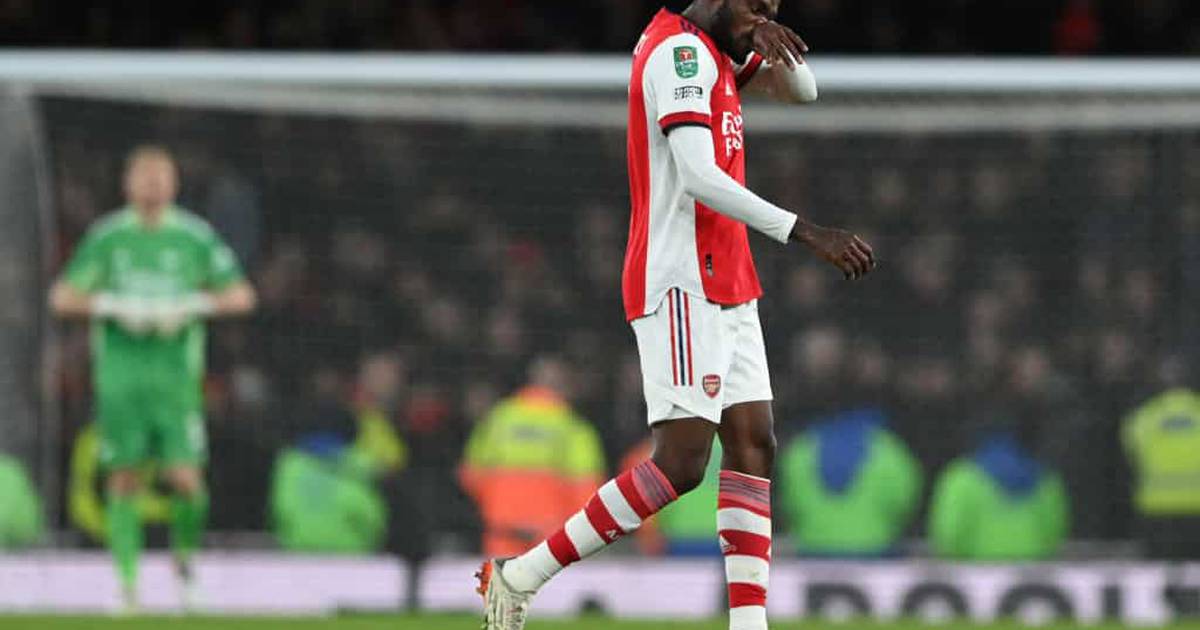 Thomas Partey disagrees with Arsenal boss Mikel Arteta following Watford win