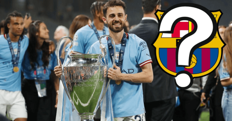 Bernardo Silva provides worrying update on his future following Manchester City treble success