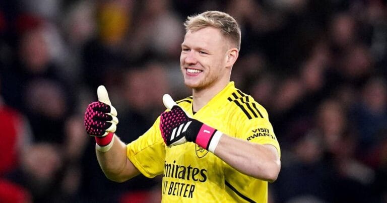 Aaron Ramsdale provides telling update on Arsenal future