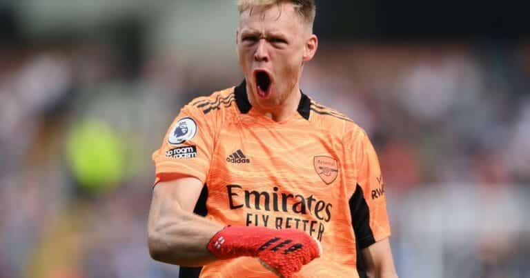 Aaron Ramsdale makes Arsenal captaincy claim