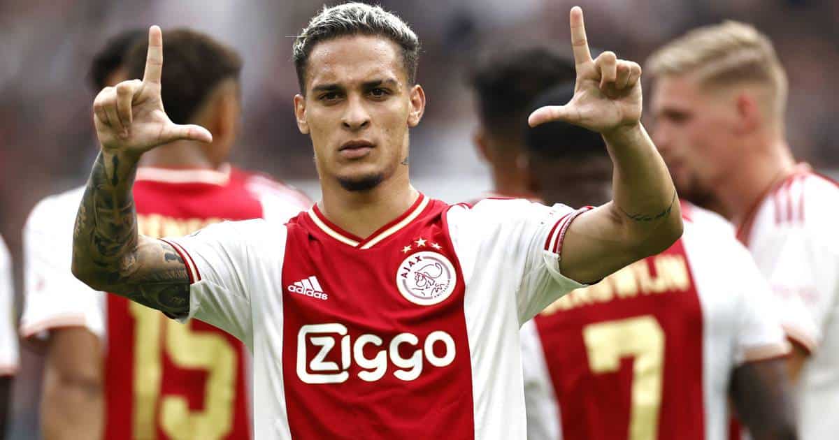 Doubt over Antony’s Ajax starting spot vs Rotterdam suggests Manchester United’s stance over new bid