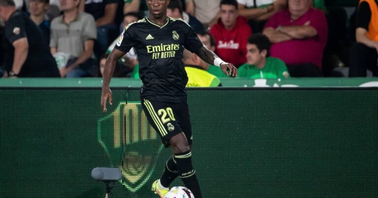 Vinicius Jr. notched a new La Liga benchmark in Real Madrid’s draw with Real Sociedad