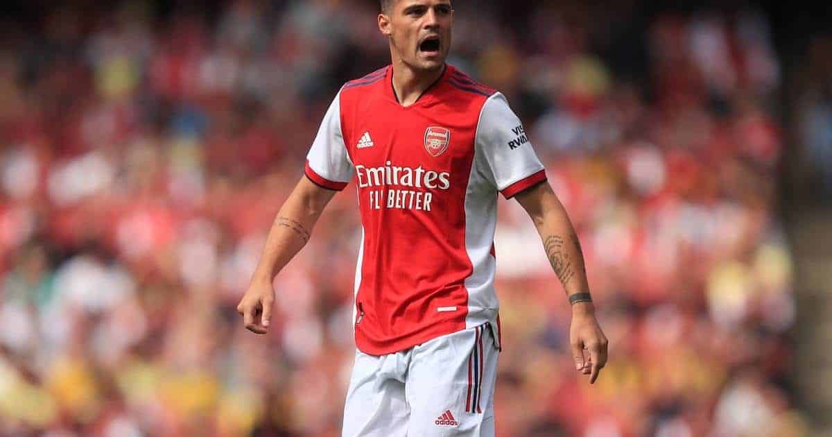 Arsenal midfielder Granit Xhaka sends Tottenham six word warning ahead of north London derby