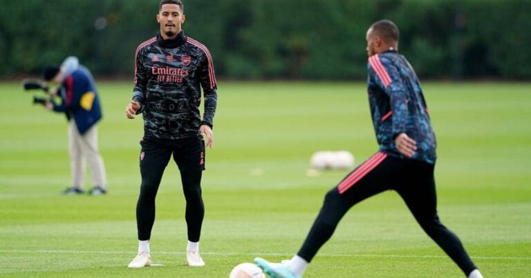 Arsenal boss Mikel Arteta speaks out on William Saliba & Gabriel fight