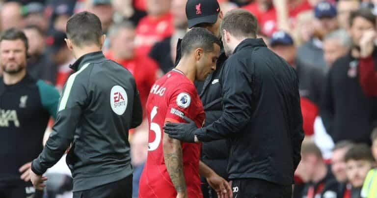 Thiago Alcantara status update provided ahead of Liverpool’s trip to Arsenal