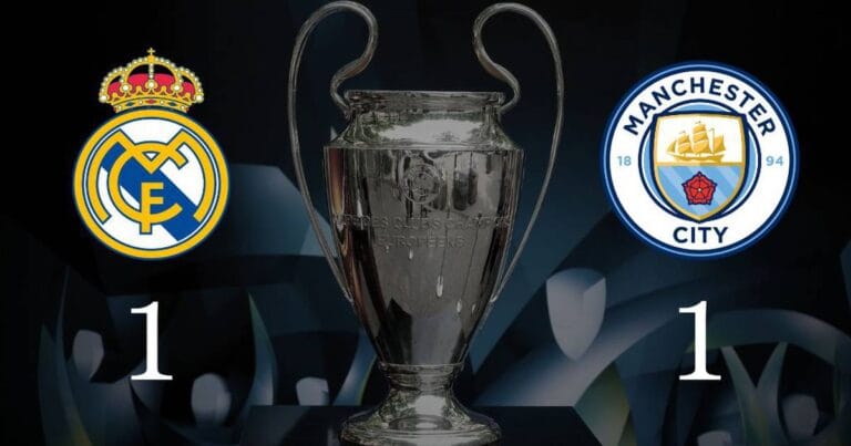 Champions League Match Report & Player Ratings | Real Madrid battle Premier League holders Manchester City to action-packed 1-1 draw