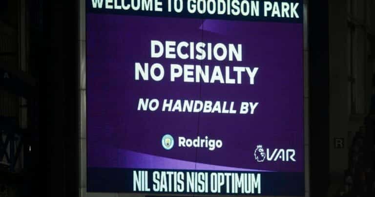 Everton receive apology from PMGOL following handball farce