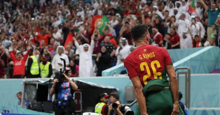 2022 World Cup | New Portugese star sets another data milestone in 6-1 rout of Switzerland