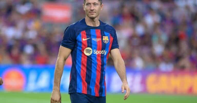 Revealed: The record that Robert Lewandowski broke on his Barcelona debut