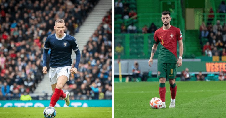 Bruno Fernandes reveals new Scott McTominay nickname as Scotland upset Rodri