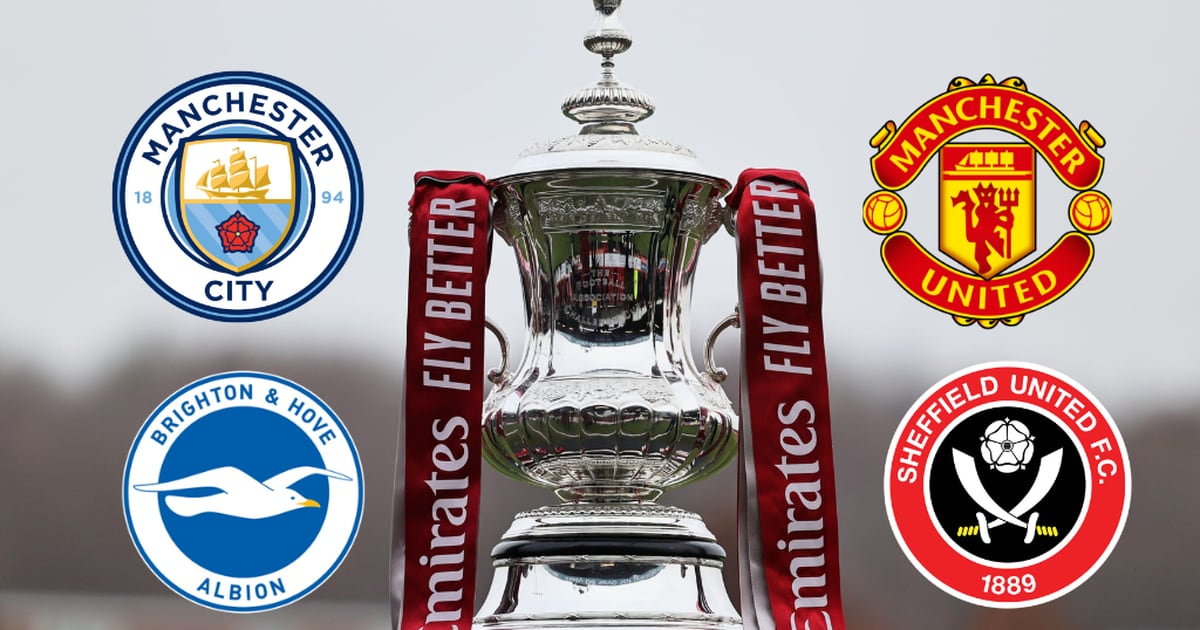 FA Cup semi-final draw: Manchester City & Manchester United learn their fates