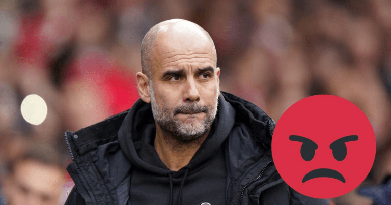 The strange thing Pep Guardiola did after his side took the lead against Arsenal