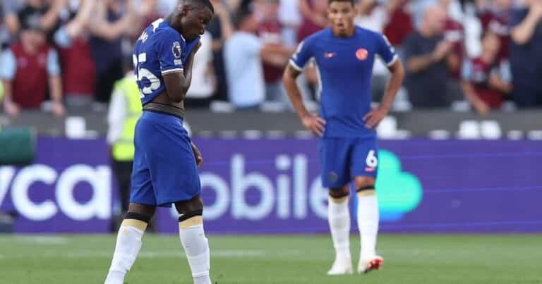 How Moises Caicedo made unwanted history in Chelsea’s defeat to West Ham