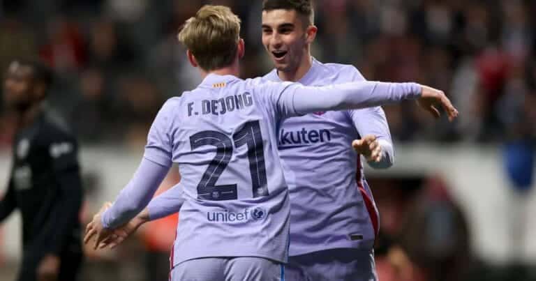 Xavi explains why key Barcelona duo were rested vs Eintracht Frankfurt