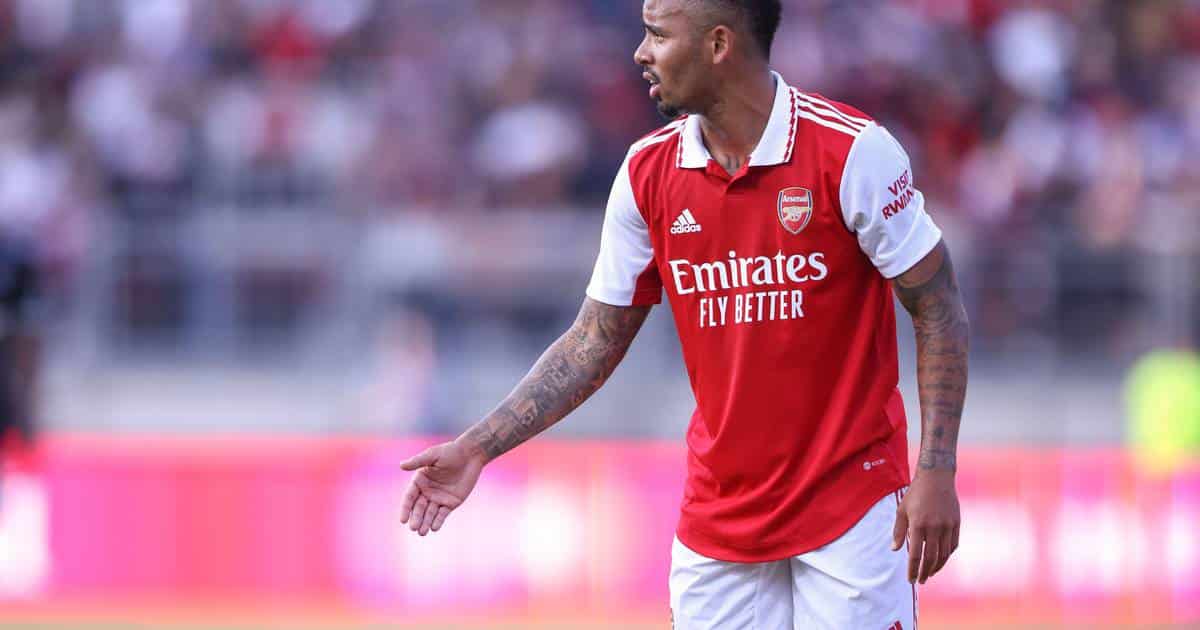 Arsenal fans make Gabriel Jesus claim during drubbing of Sevilla