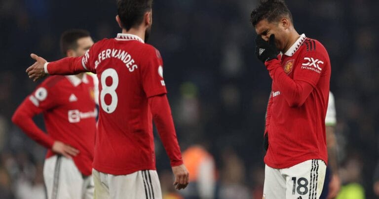 Casemiro opens up on Bruno Fernandes relationship after post-match rows