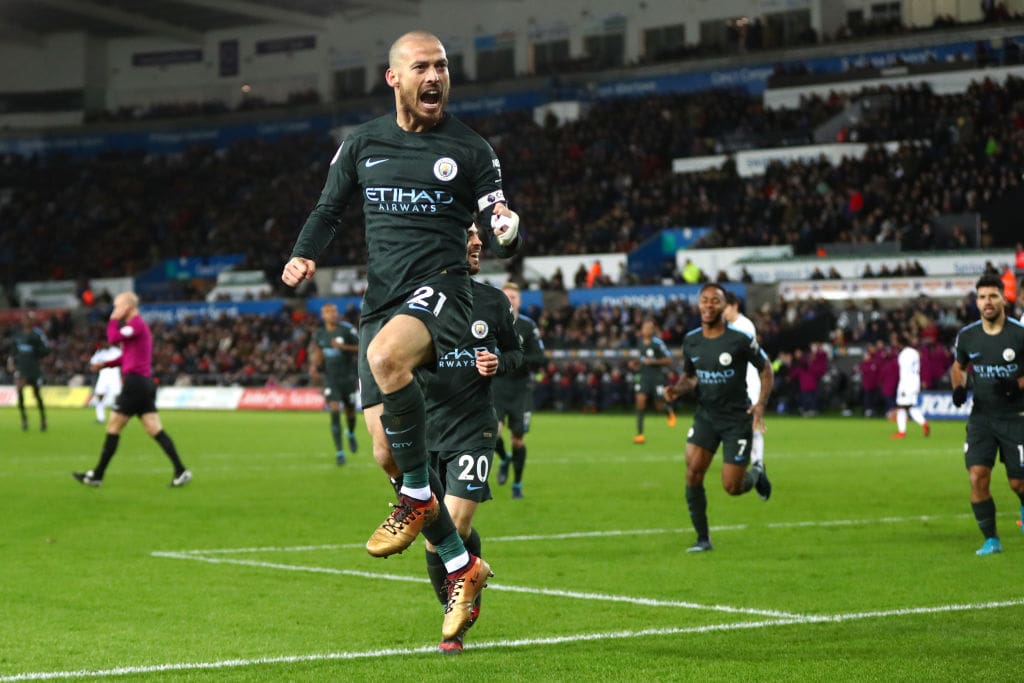David Silva Man city