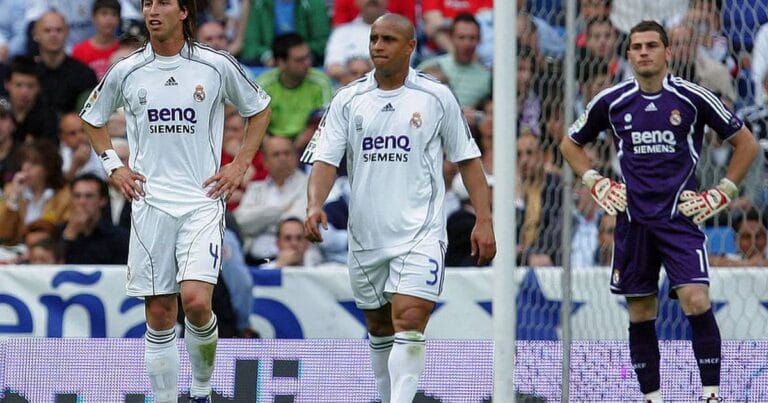 Roberto Carlos’ reaction said it all when he was asked about Sergio Ramos’ move to PSG