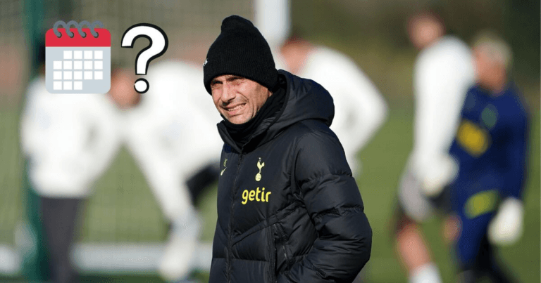 Revealed: When Antonio Conte is expected to return to Tottenham dugout