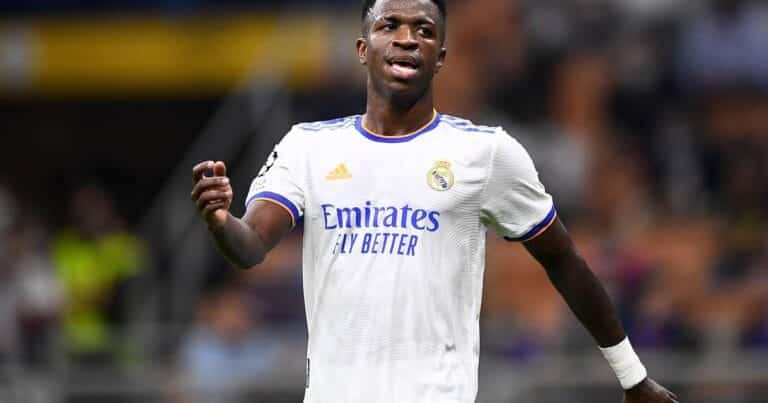 Vinicius Jr.’s staggering Champions League knockout goal record revealed after Man City strike