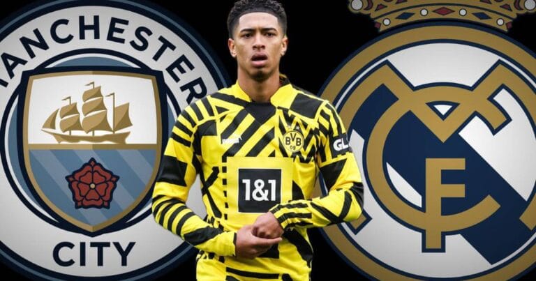 Manchester City ‘in the lead’ for England starlet Jude Bellingham