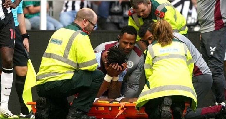 Unai Emery’s Tyrone Mings injury update followed by classy get well message from Eddie Howe