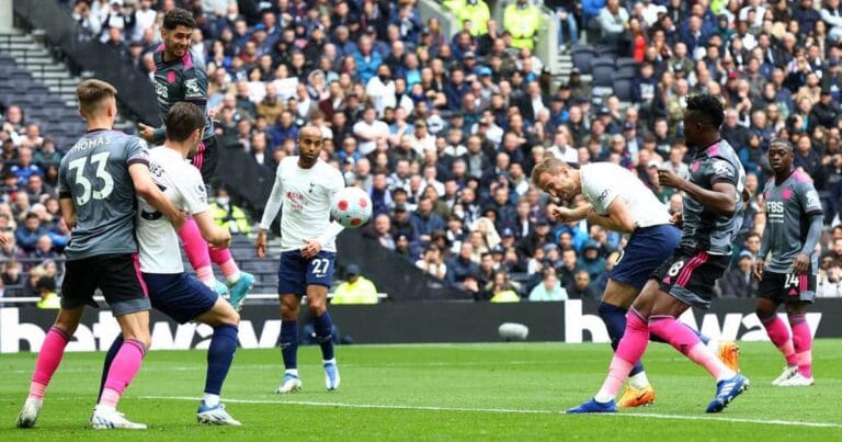 Tottenham’s Harry Kane closing in on second Alan Shearer record after goal vs Leicester
