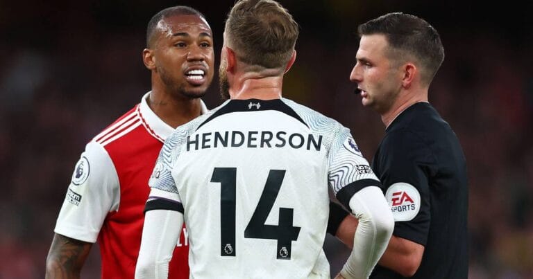 The FA to take no further action over Gabriel-Jordan Henderson incident during Arsenal vs Liverpool