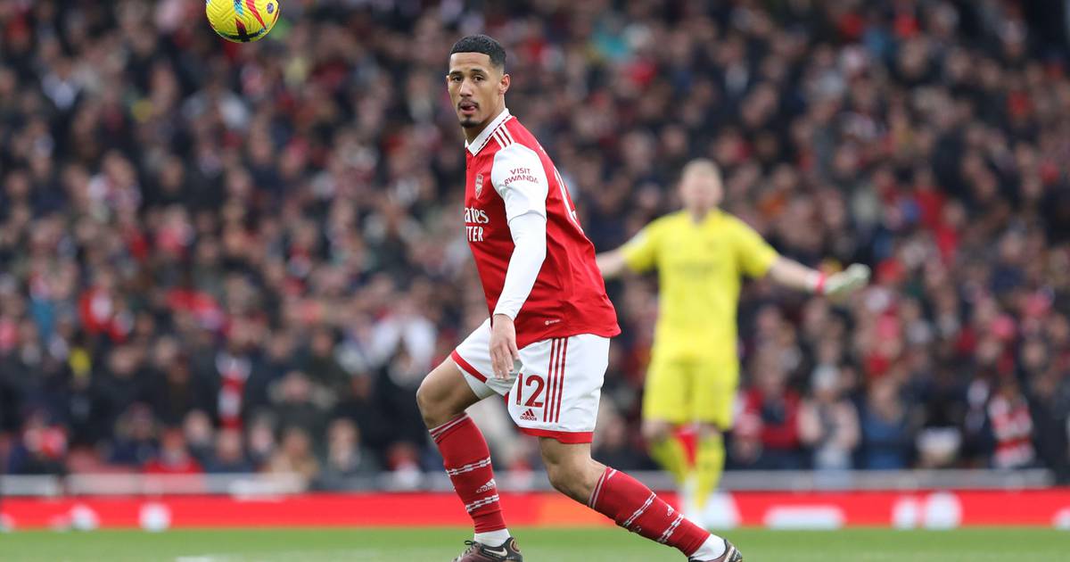 William Saliba names best-ever Premier League centre-backs