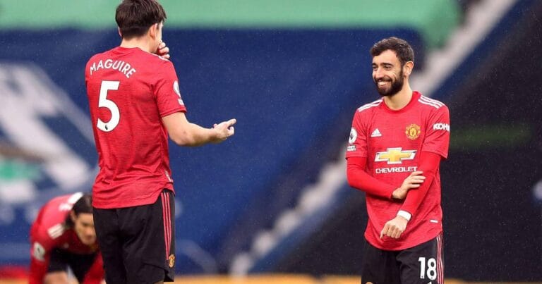 New Manchester United captain Bruno Fernandes reveals what Harry Maguire told him following switch